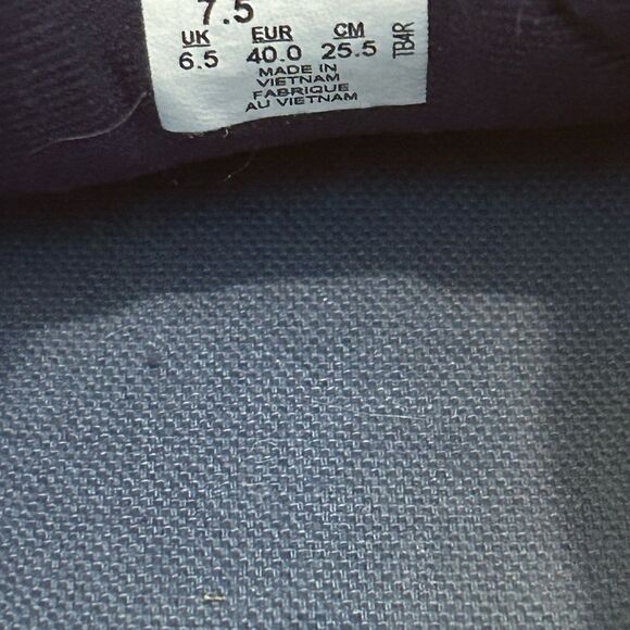 Vans Blue Floral Ultracush Pro Sneakers Size M 7.5. W 9 - Picture 11 of 11